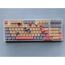 Marshmallow 104+28 XDA profile Keycap PBT Dye-subbed Cherry MX Keycaps Set Mechanical Gaming Keyboard